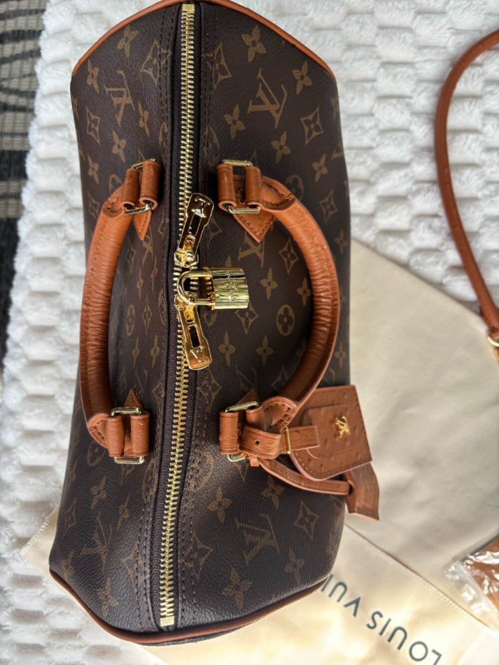 LV Soft Speedy 30 Boho - Picture 5 of 7